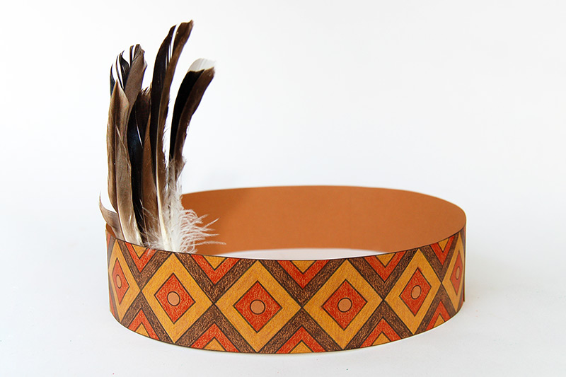 Native American Headband Craft