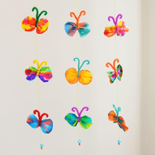 Butterfly Mobile craft