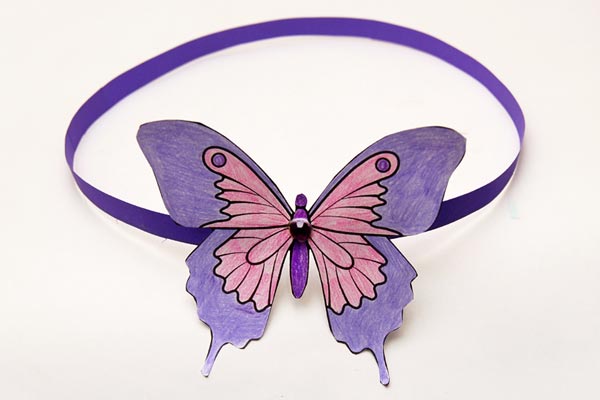Butterfly Headband craft