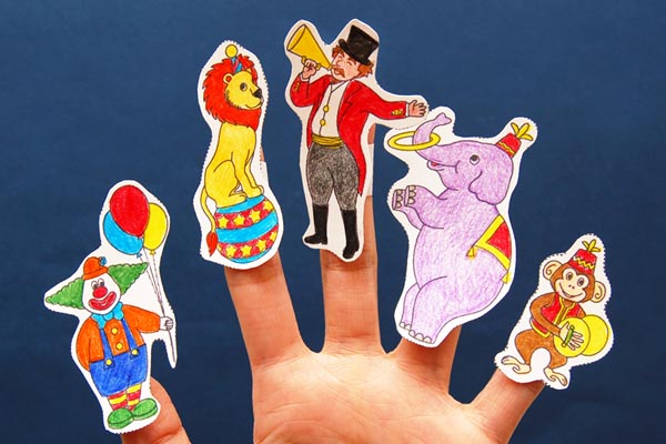 Circus Finger Puppets