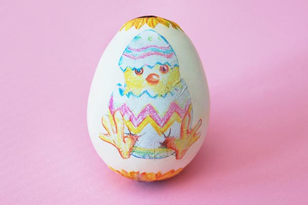 Decoupage Easter Eggs craft
