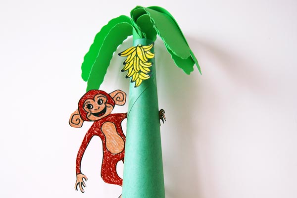 Monkey Tree craft