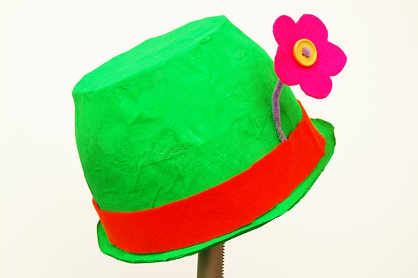 Papier Mache Hat craft