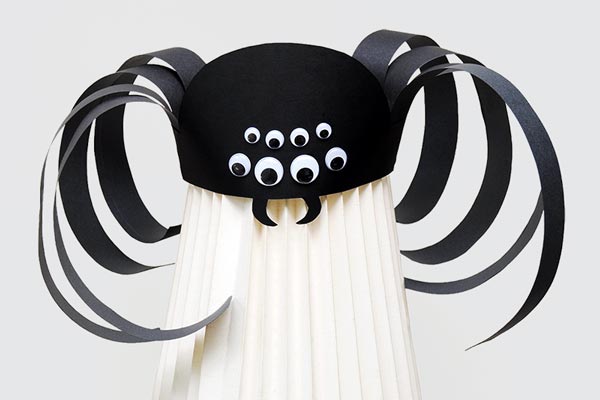 Spooky Spider Hat craft