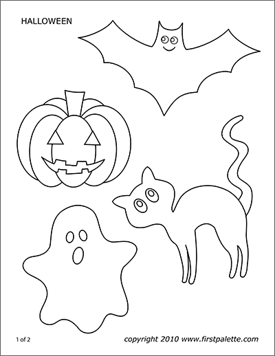 Printable Halloween Characters