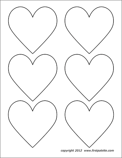 Printable Hearts