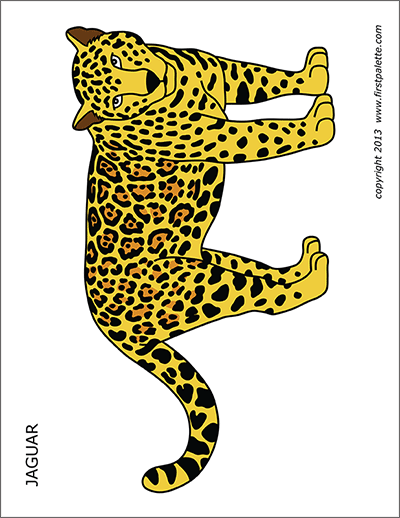 Printable Jaguar