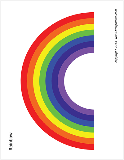 Printable Rainbow