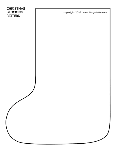 Printable Stocking Pattern