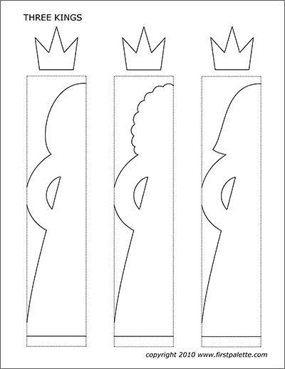 Printable Three Kings Chain