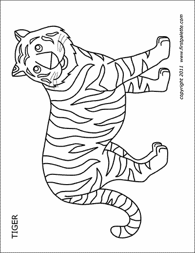 Printable Tiger