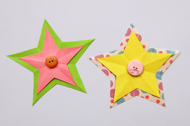 MORE IDEAS - Layer two or more stars.