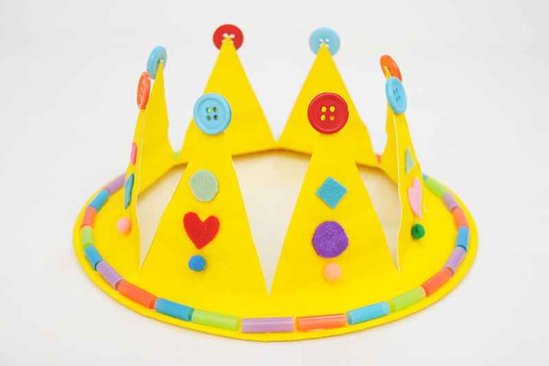Step 7a Paper Plate Crown