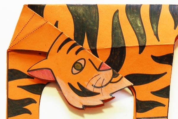 Step 10 Folding Paper Zoo Animals