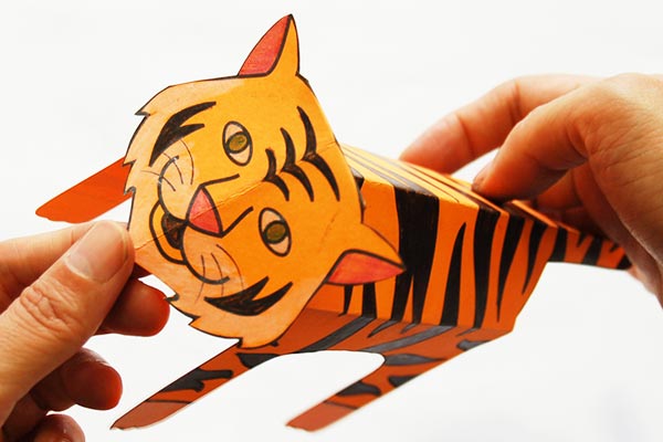 Step 15 Folding Paper Zoo Animals