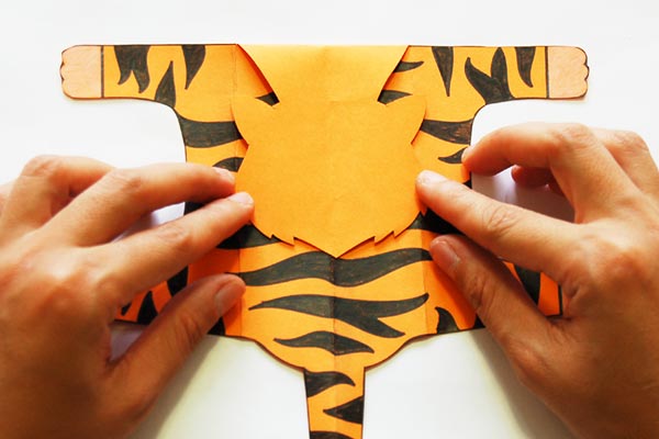 Step 5 Folding Paper Zoo Animals