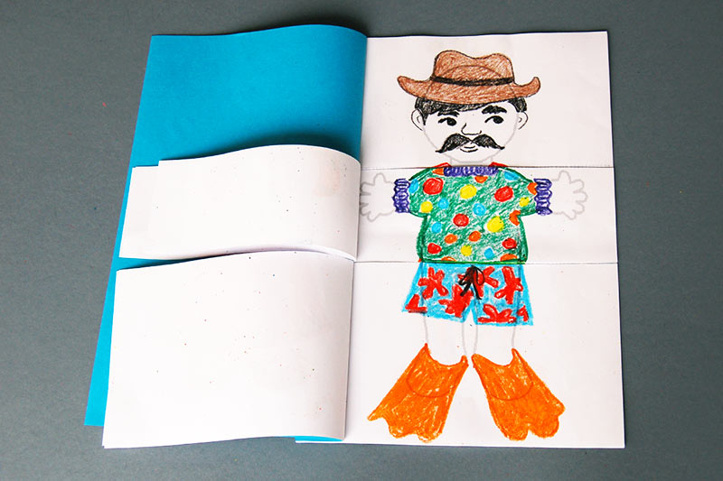 Flipbook for kids: DIY Activity Book For Kids