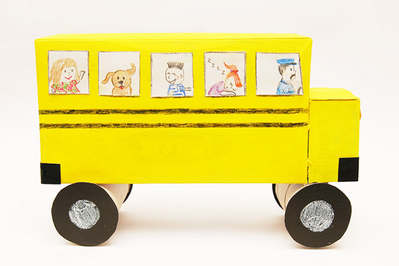 Box Bus And Truck Kids Crafts Fun Craft Ideas Firstpalette Com