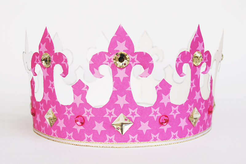 paper tiaras and crowns