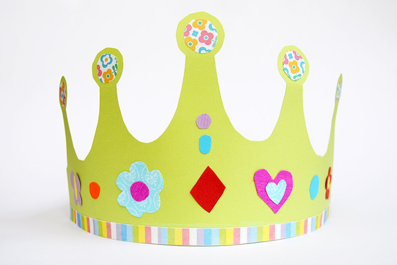 paper tiaras and crowns