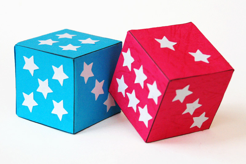 paper dice kids crafts fun craft ideas firstpalette com