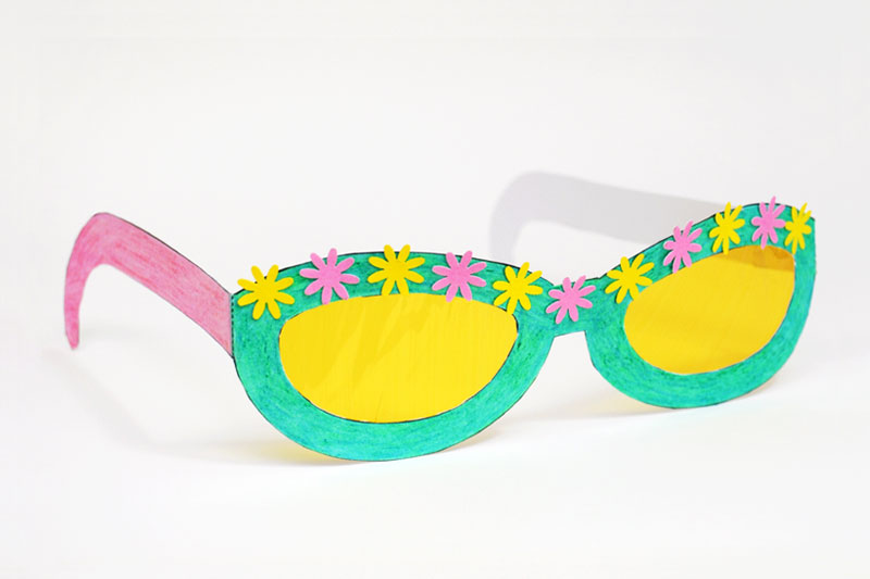 Small Round Frame Sunglasses Creative Eyeglasses Decorative Party
