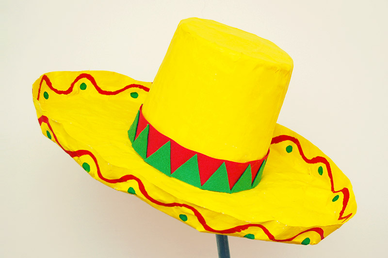 Papier Mache Hat Kids Crafts Fun Craft Ideas FirstPalette