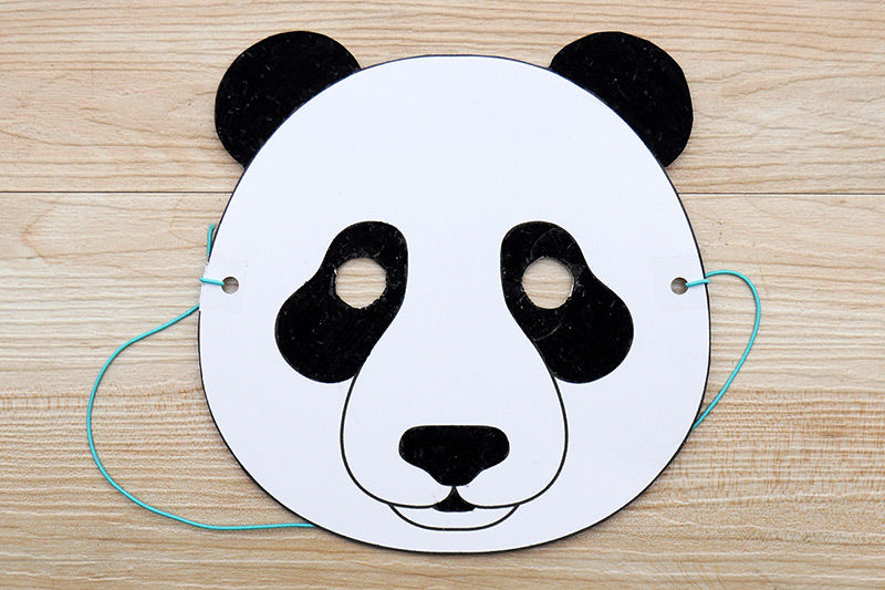 Panda Mask Free Printable Templates Coloring Pages FirstPalette