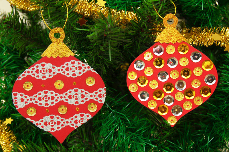 Free Printable Tiny Christmas Ornaments