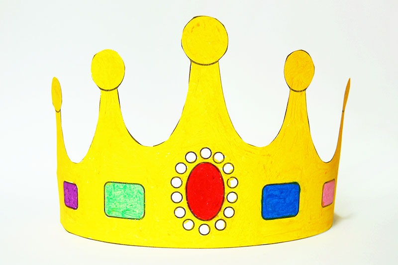 Prince and Princess Crown Templates | Free Printable Templates