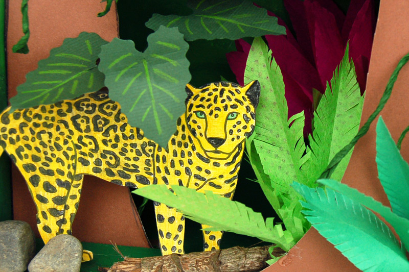 Rainforest Diorama Printables