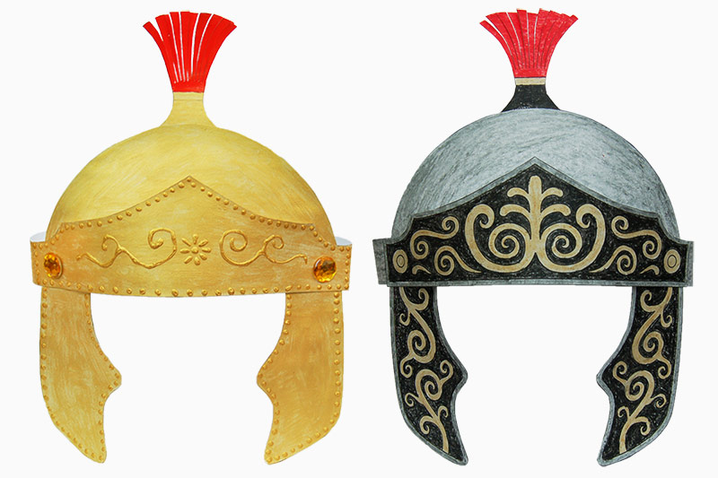 Roman Imperial Helmet Templates Free Printable Templates & Coloring