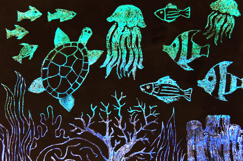 Make Your Own Scratch Art - Craft Project Ideas