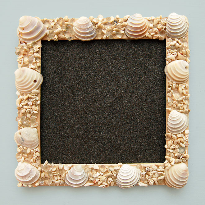 how to make photo frame with ice cream sticks