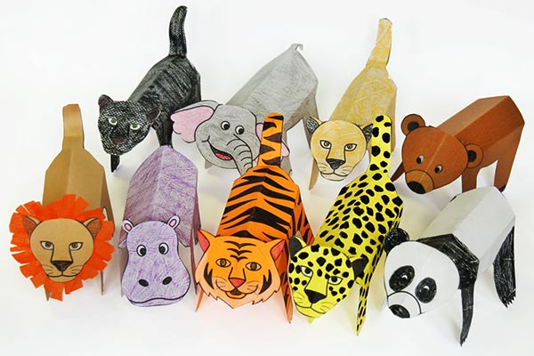 Melty Bead Zoo Animals - Craft Project Ideas