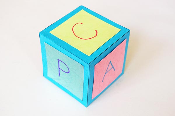 alphabet paper blocks kids crafts fun craft ideas firstpalette com