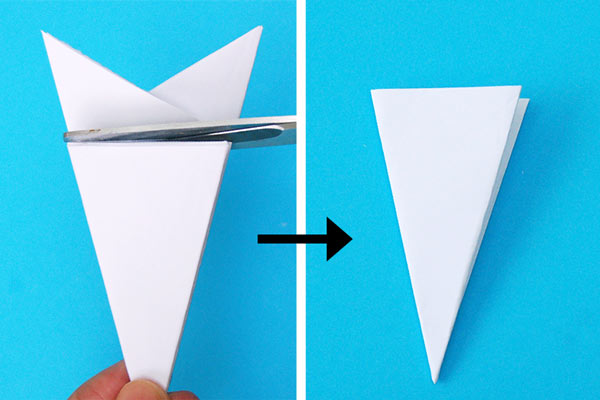 paper origami snowflakes