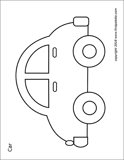 Download Cars And Vehicles Free Printable Templates Coloring Pages Firstpalette Com