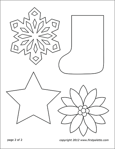 Printable Shapes | Free Printable Templates & Coloring Pages