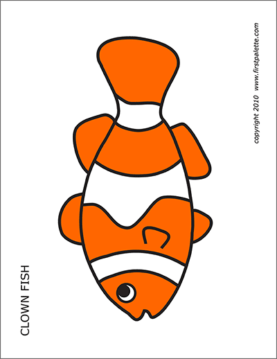 Coral Reef Fishes Free Printable Templates Coloring Pages 