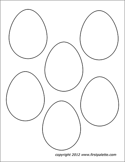 easter eggs free printable templates coloring pages firstpalette com