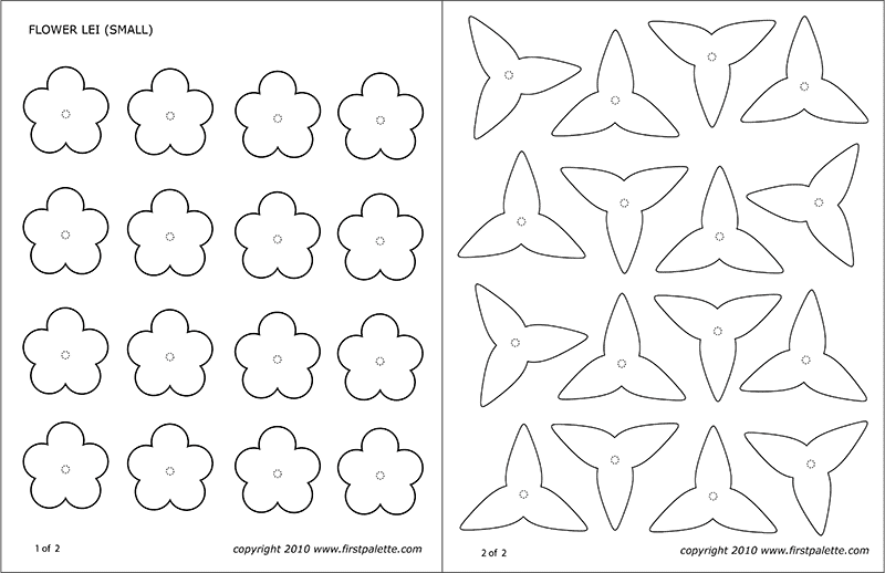57 Flower Lei Coloring Pages  Images