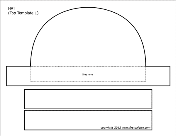 Paper Hat Templates | Free Printable Templates & Coloring Pages ...