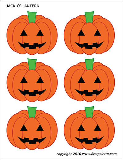 Pumpkins, Free Printable Templates & Coloring Pages