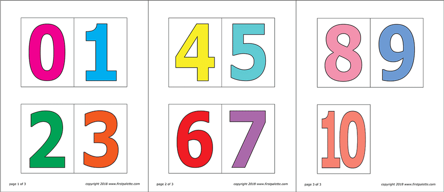 numbers free printable templates coloring pages