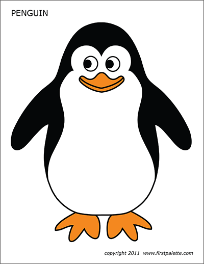 Penguin Free Printable Templates Coloring Pages FirstPalette