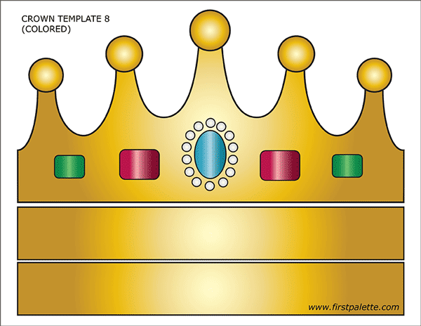 printable crown to wear