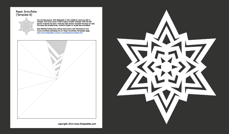blank-snowflake-template