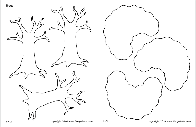 Tree Templates Free Printable Templates & Coloring Pages