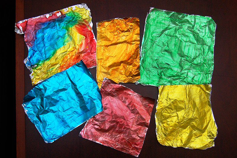 Colored Aluminum Foil | Craft Recipes 